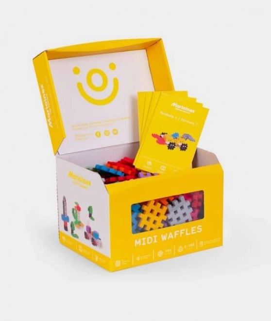 Construction Blocks Midi Waffle Set