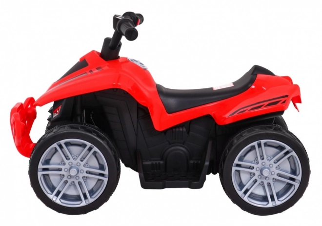 Quad Little Monster Battery-Powered Ride-On for Young Children - Red