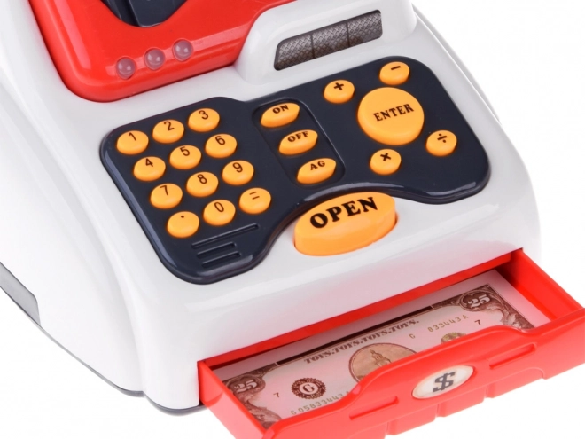 Mini Market Set with Cash Register and Scanner