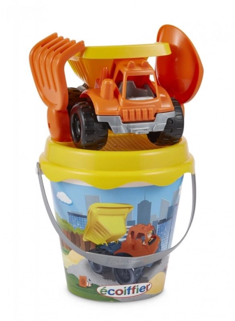 Bucket with Construction Truck and Accessories