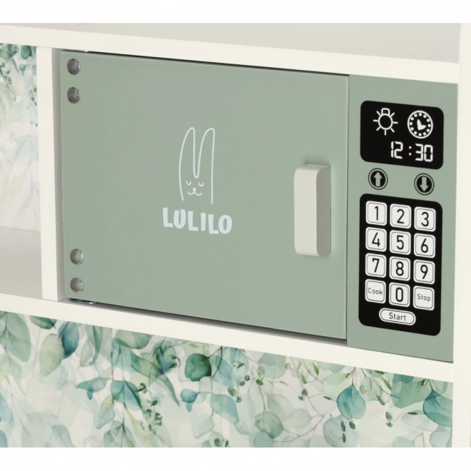Cucina in legno MDF Lulilo con Espresso 85cm