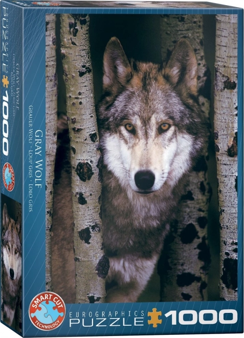 Puzzle Lupo Grigio 1000 Pezzi