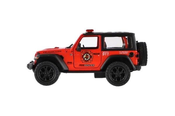 Police Jeep Wrangler 2018 Model Car