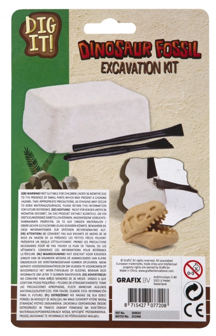 Excavation Fossils Discovery Kit