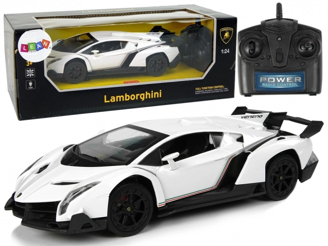 Remote Control Lamborghini Veneno Sports Car White