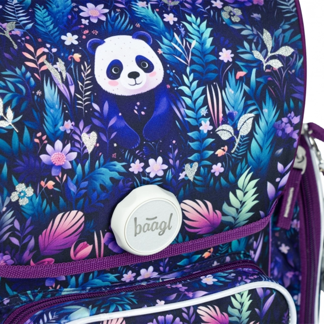 School Backpack Ergo Jungle Panda