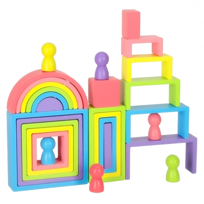 Educational Wooden Rainbow Puzzle