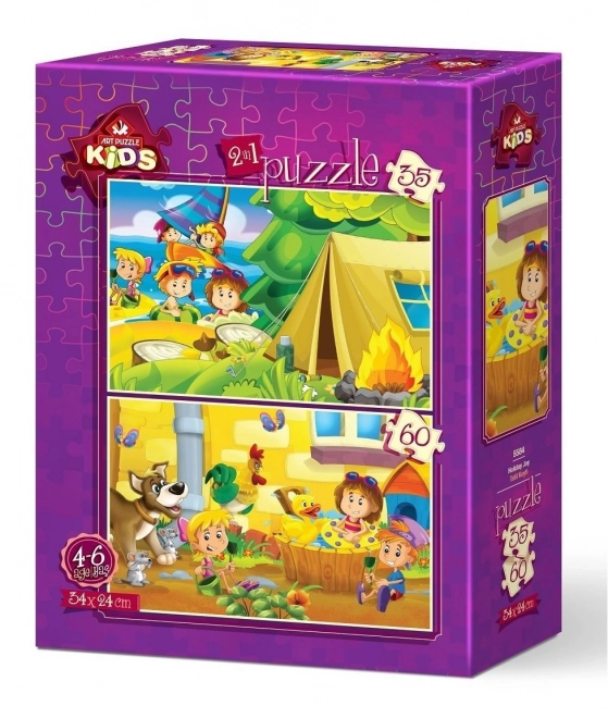 Art Puzzle Holiday Delight Set