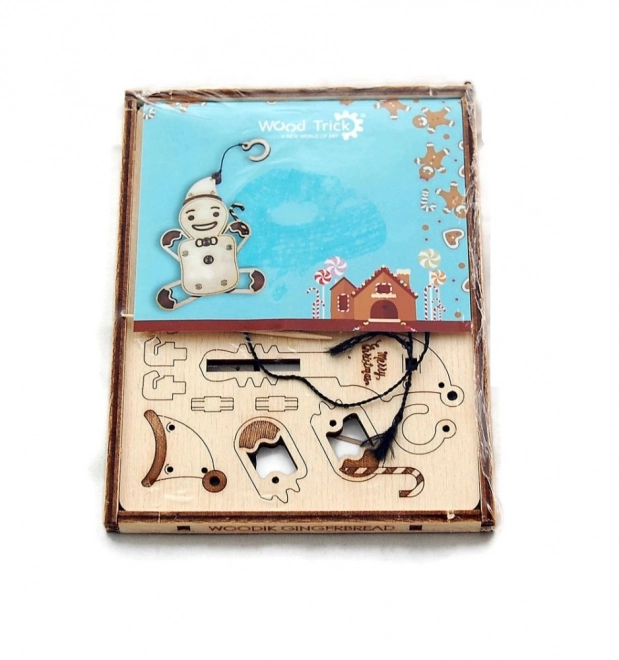 Wooden Mechanical Puppet Puzzle