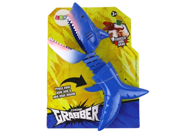 Shark Grabber Toy with Spring Mechanism