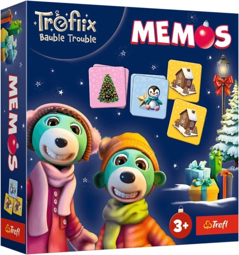 mindespil memos trefliks bauble trouble fra trefl