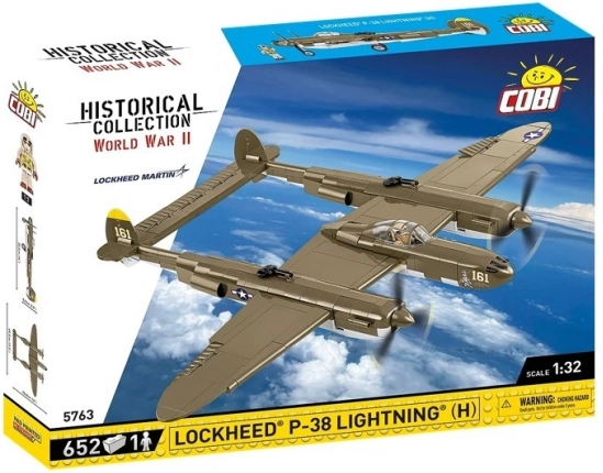 Building Set Lockheed P-38H Lightning