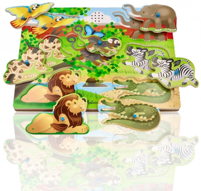 Zoo Animal Sound Puzzle