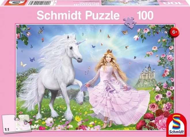 Princess Unicorn Puzzle 100 Pieces