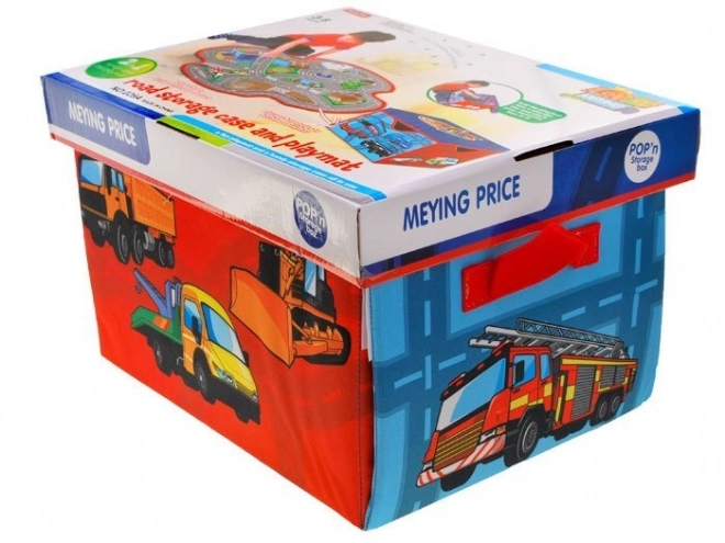 Creative Box with Playmat Streets 2-in-1