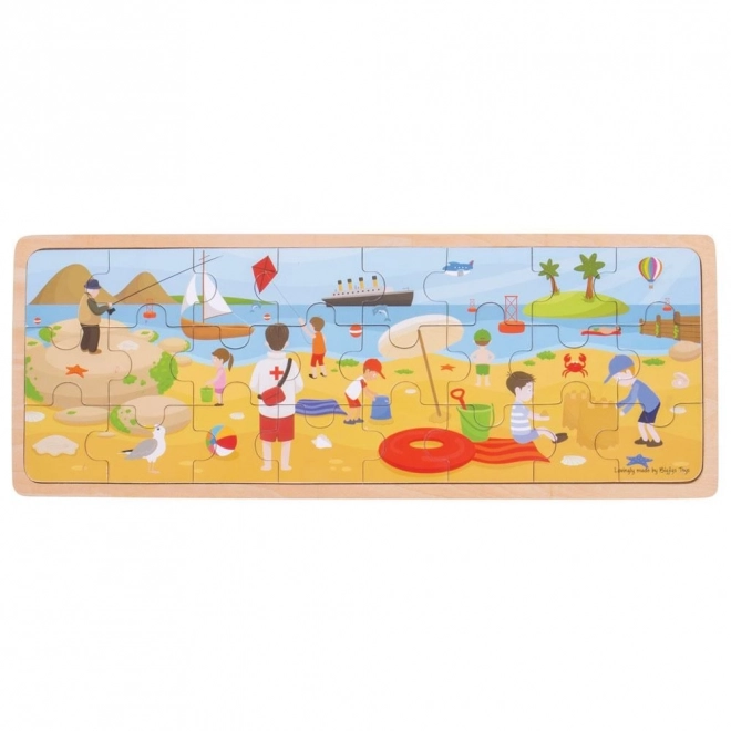 Bigjigs Toys Beach Puzzle