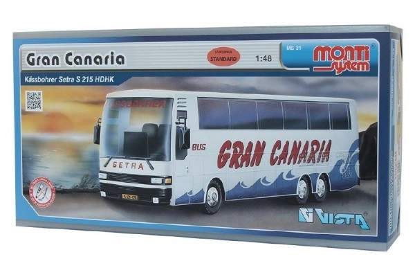 Kit di Montaggio Monti System MS 31 Gran Canaria Bus Setra 1:48 in scatola 31x16x7cm
