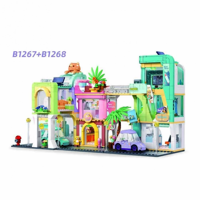 Sluban Metropolis Shopping Center Building Set