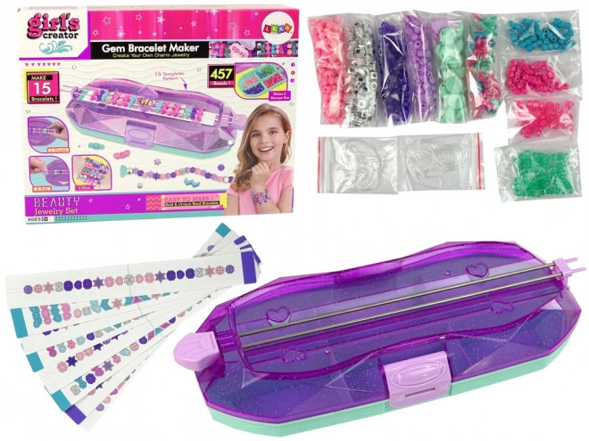 Bracelet Making Kit Colorful Beads