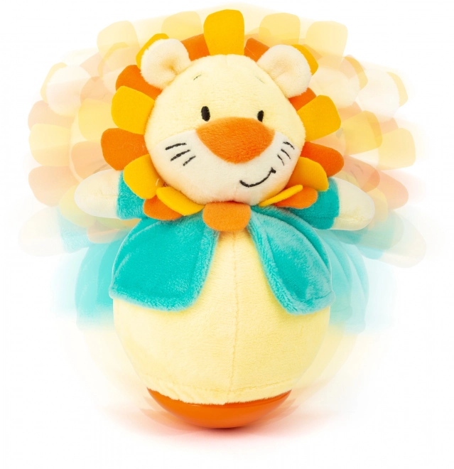 Small Foot Swaying Plush Lion