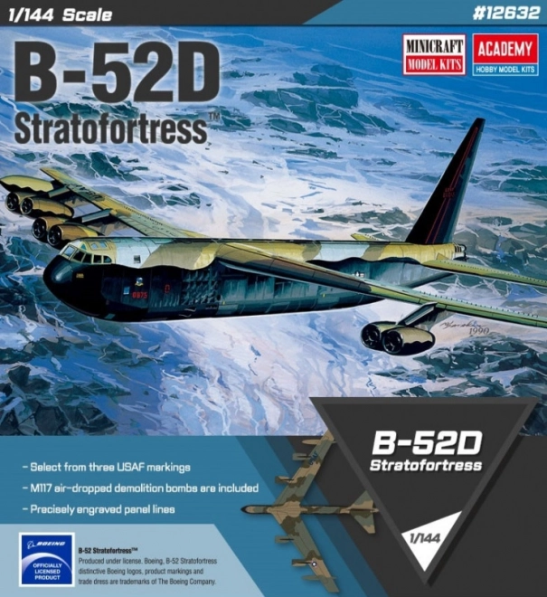 Model Plastic B-52D Stratofortress 1/144