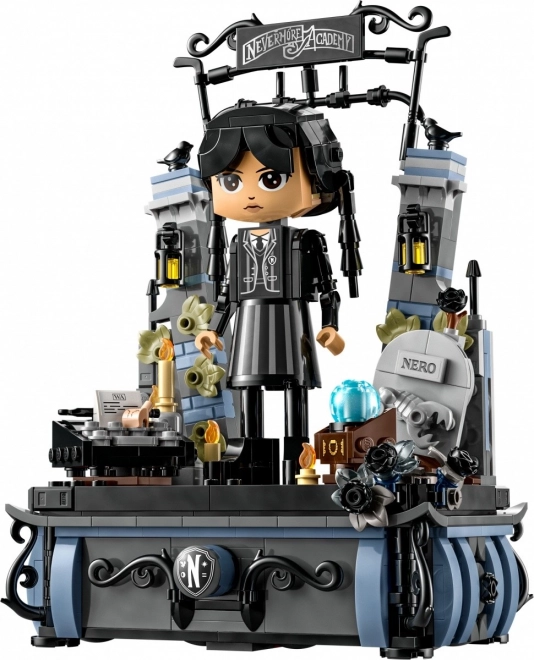 Lego Wednesday Addams Figure