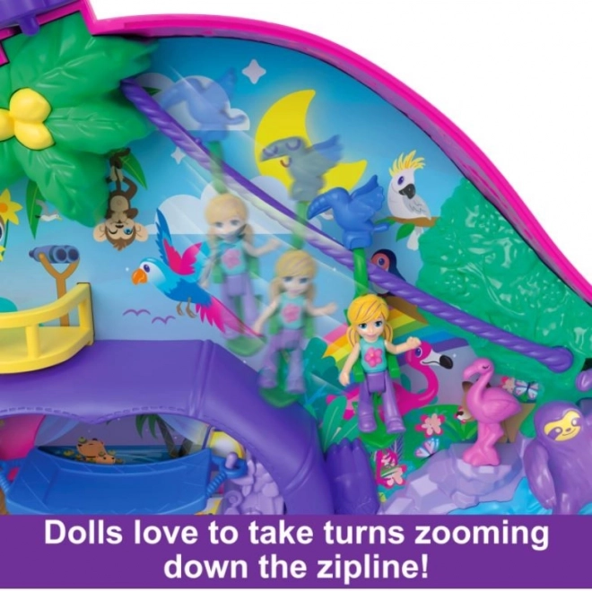 Polly Pocket Sloth Family Set