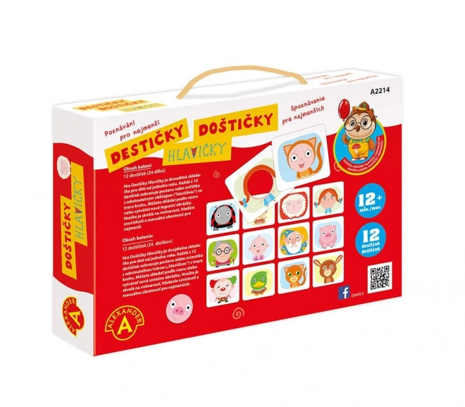 Alexander discovery for toddlers - matching heads puzzle