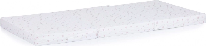 Chipolino Foldable Mattress 120x60 cm White with Powder Stars