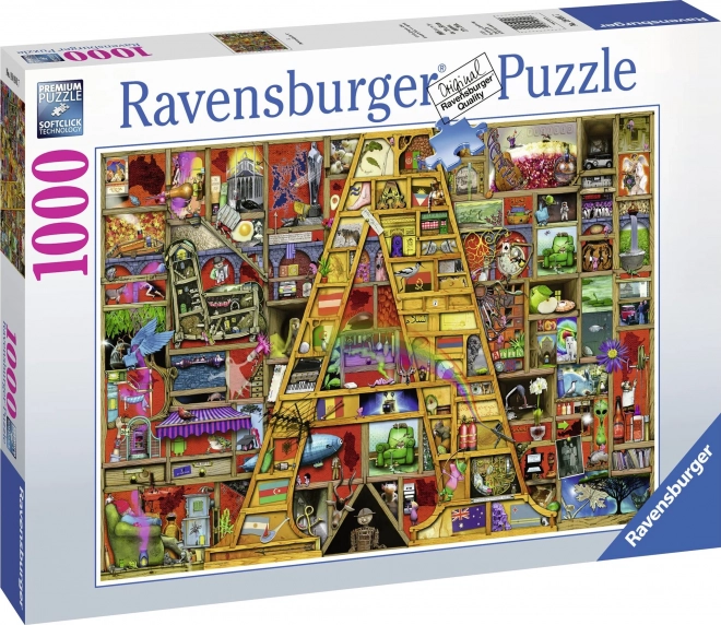 Ravensburger Puzzle Awesome Alphabet - Letter A