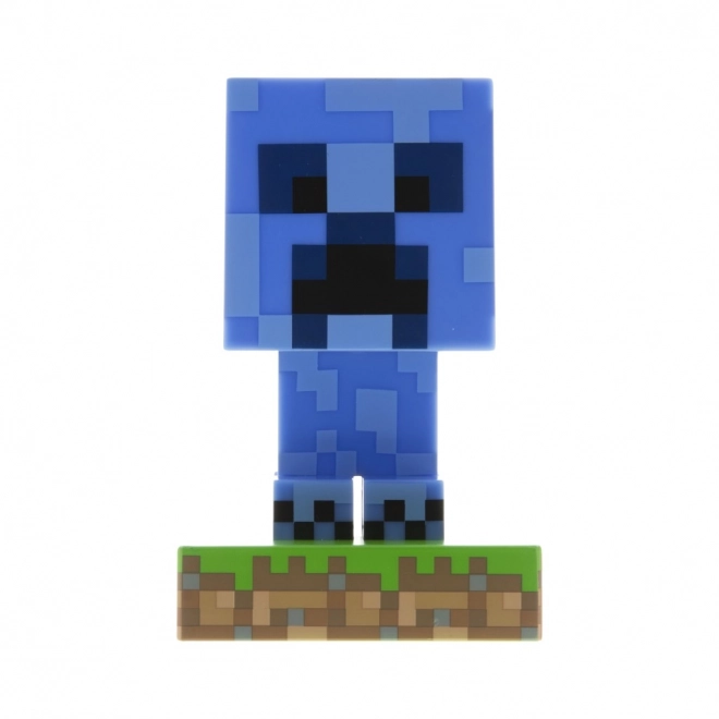 Creeper Blue Icon Light Minecraft