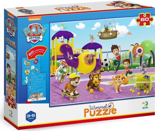 DODO Puzzle PAW Patrol Walk Adventure 60 Pieces