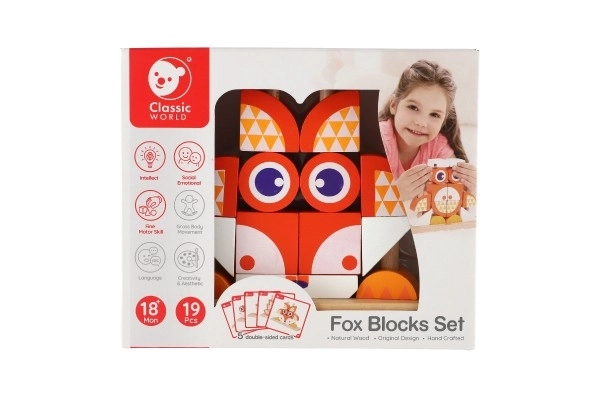 Wooden Fox Puzzle Toy