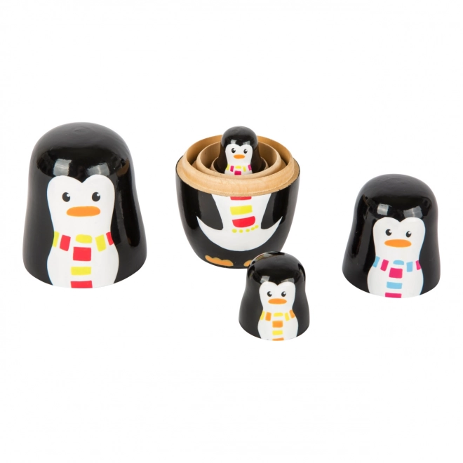 Small Foot Penguin Family Matryoshka