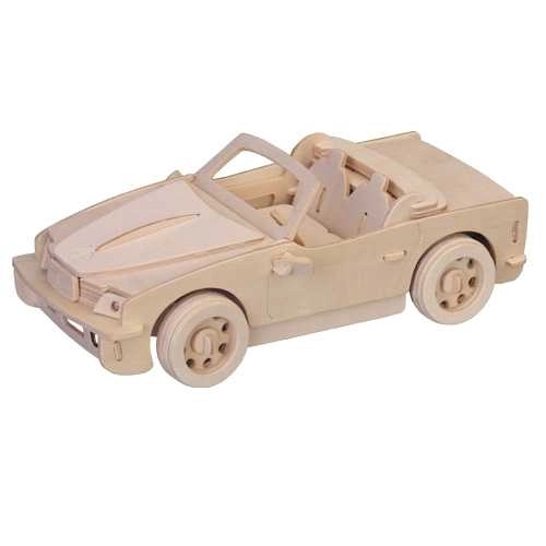 Woodcraft Wooden 3D Puzzle - BMW