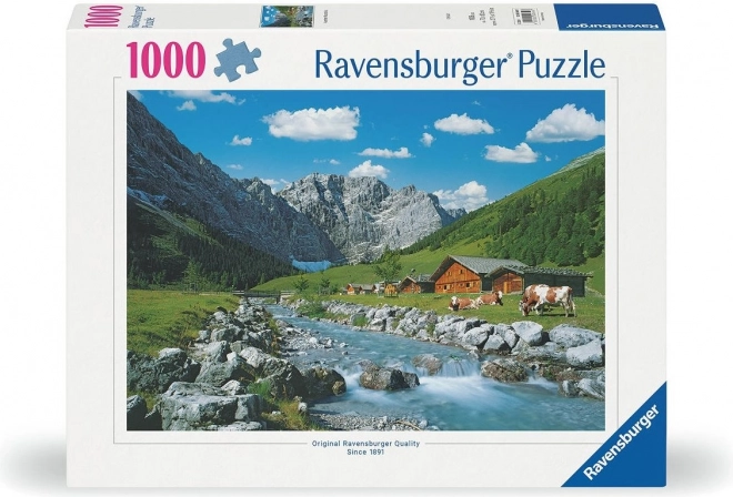 Ravensburger mountain puzzle Karwendel Austria 1000 pieces