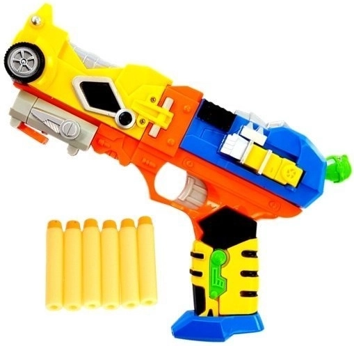 Safe foam darts and easy operation