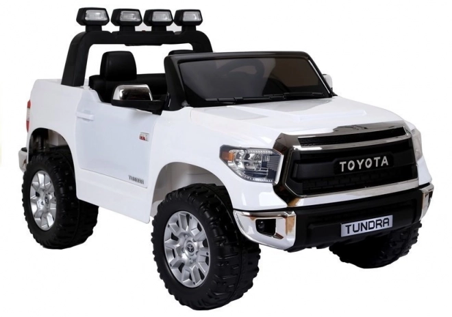 Electric Ride-On Car Toyota Tundra White