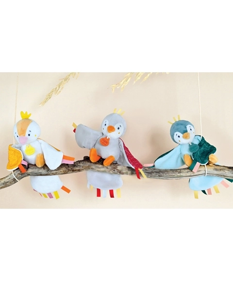 Musical Plush Bird Toy Gift Set