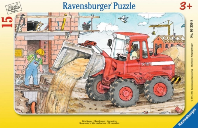 Ravensburger Construction Site Puzzle 15 Pieces