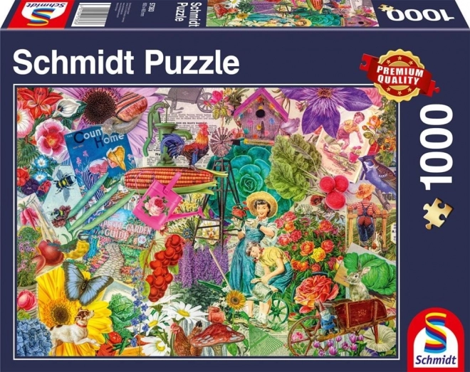 Fun Gardening 1000 Piece Puzzle by Schmidt