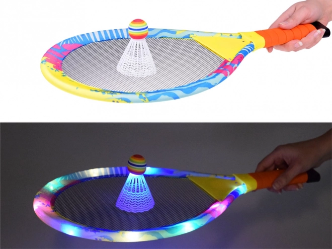 Glowing Badminton Rackets