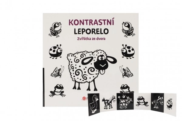 Contrast Board Book - Farm Animals