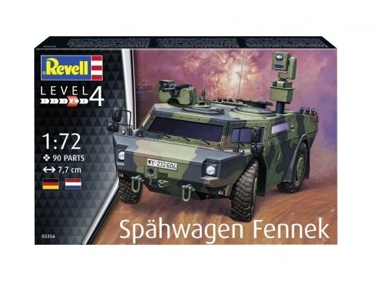 Plastic Model Spahwagen Fennek
