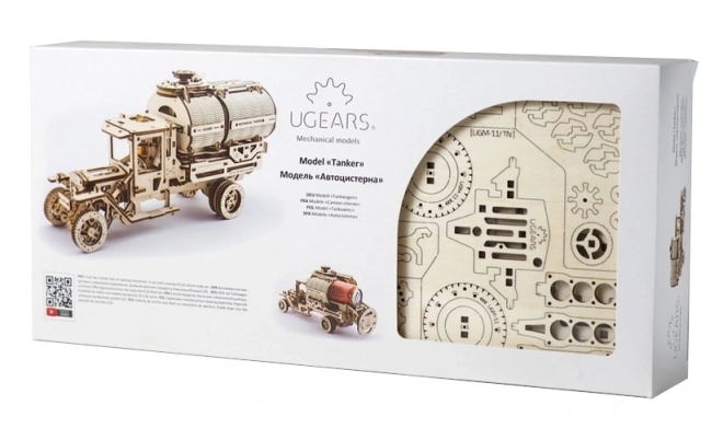 Ugears 3D Puzzle Truck Tanker