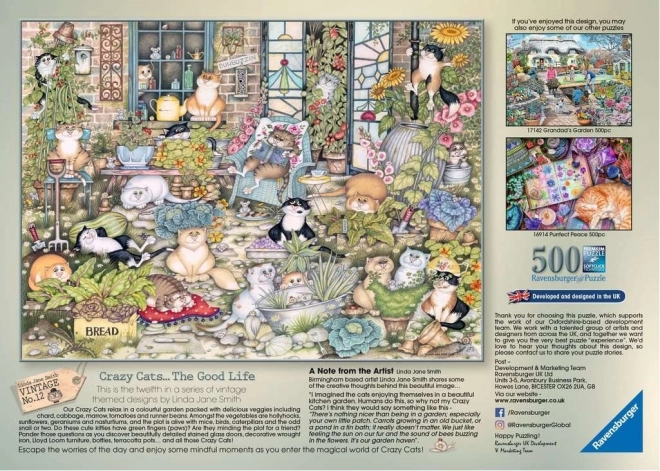 Crazy Cats Puzzle by RAVENSBURGER