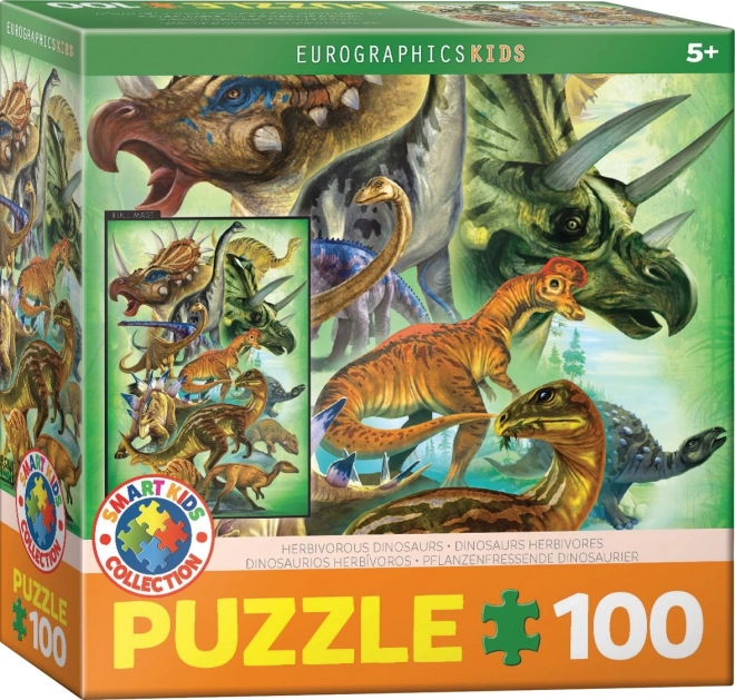 Herbivorous Dinosaurs Puzzle by Eurographics