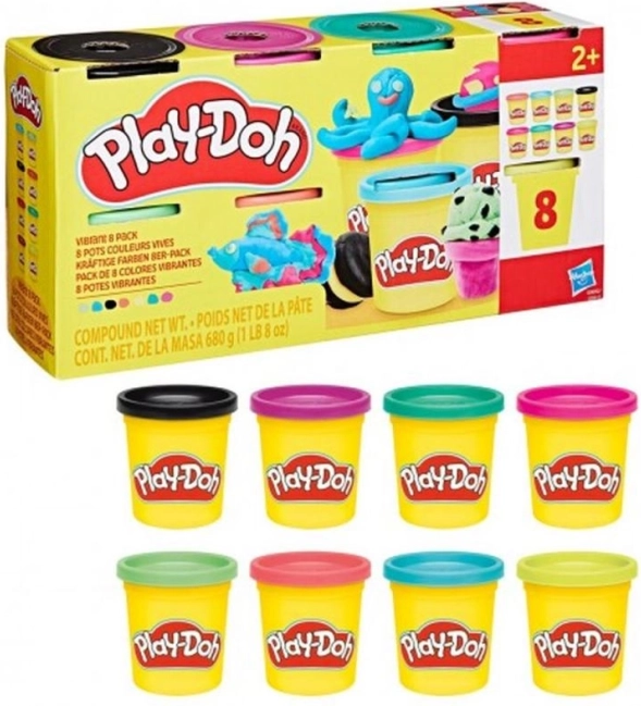 Play-Doh set de 8 pots