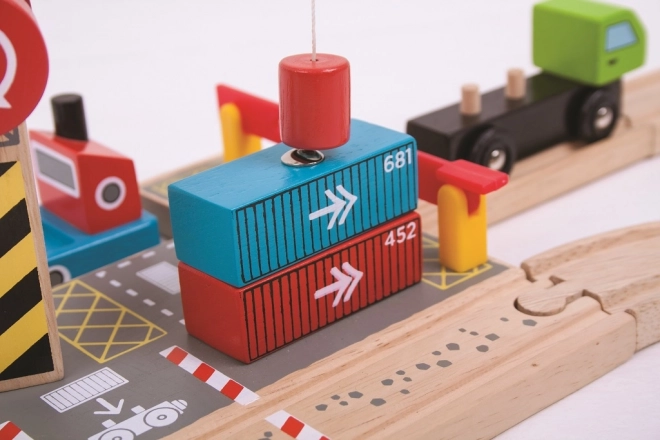 Bigjigs Rail Container Terminal