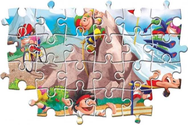 Clementoni Sports Adventure Puzzle Set